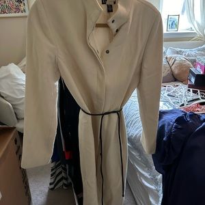 Bebe white coat
